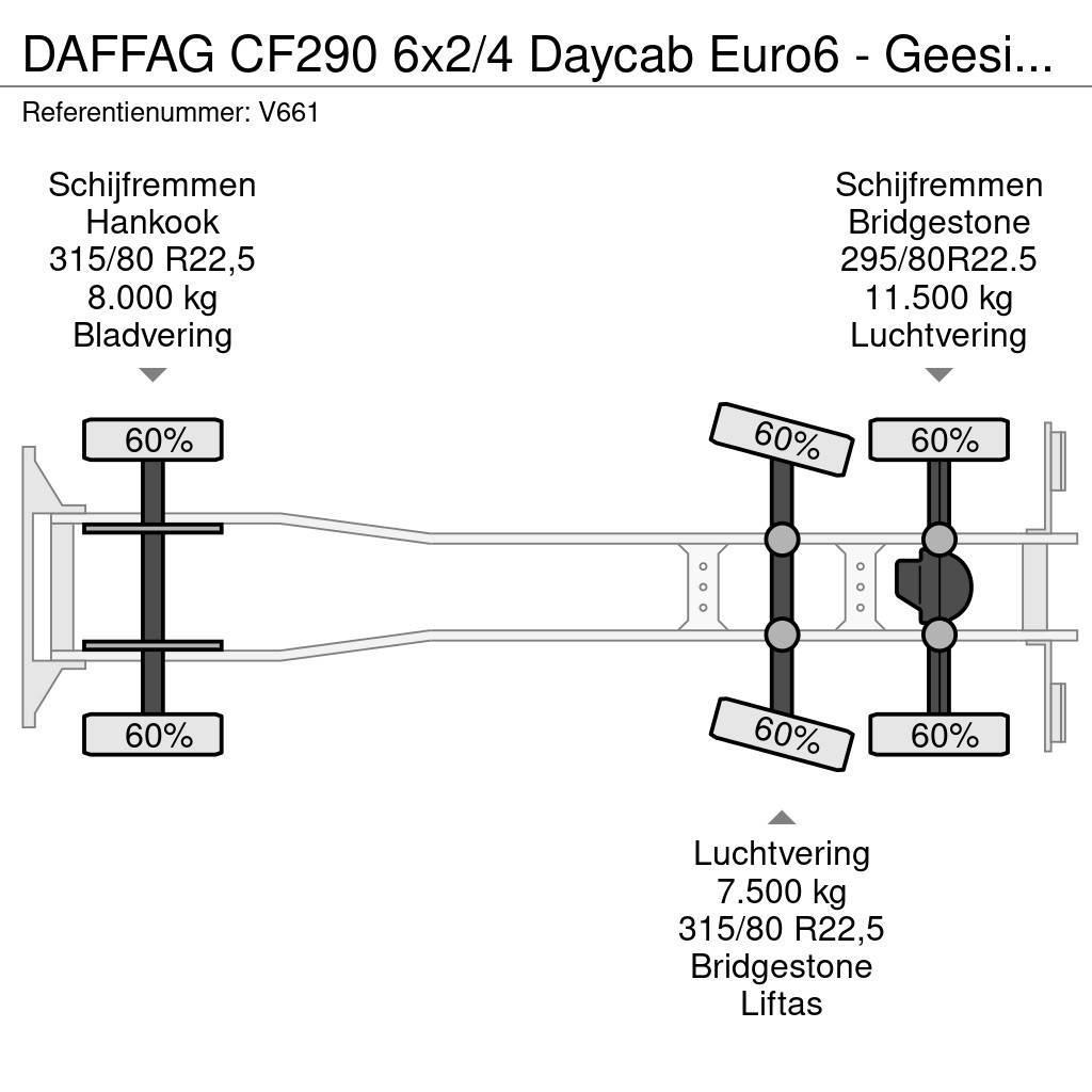 DAF FAG CF290 6x2/4 Daycab Euro6 - Geesink GPMIII 20H2 Popelářské vozy