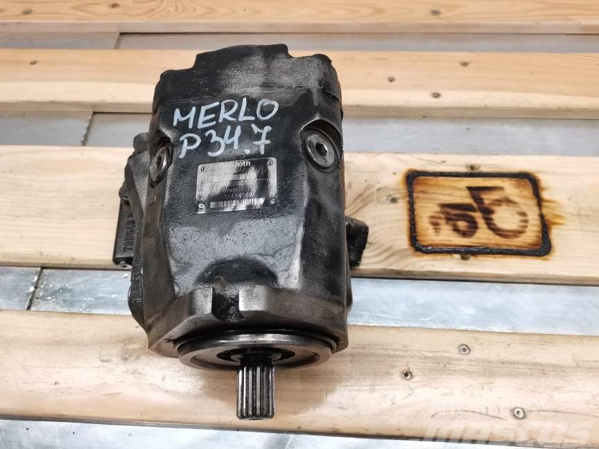 Merlo P 34.7 {Rexroth A10V} working pump Hydraulika