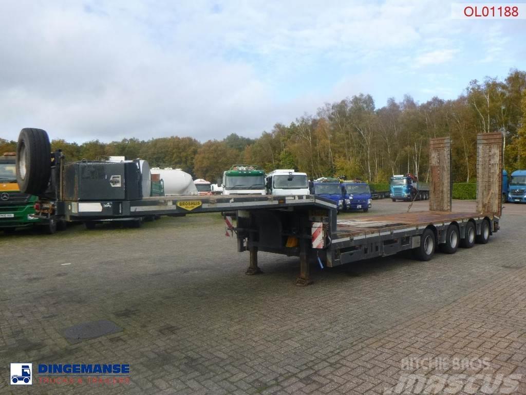 Broshuis 4-axle semi-lowbed trailer 71t + ramps + extendabl Podvalníkové návěsy