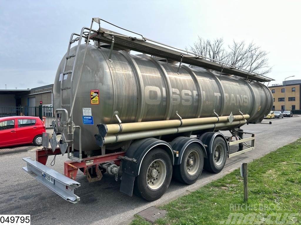 Magyar Chemie 37500 Liter RVS Tank, 1 Compartment Cisternové návěsy