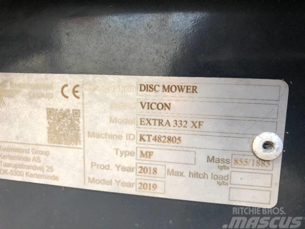 Vicon Extra 332 XF Dismantled: only parts Kondicionér žacího stroje