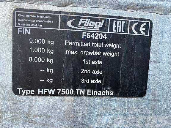 Fliegl HFW 7500 Rozmetadlo minerálních hnojiv