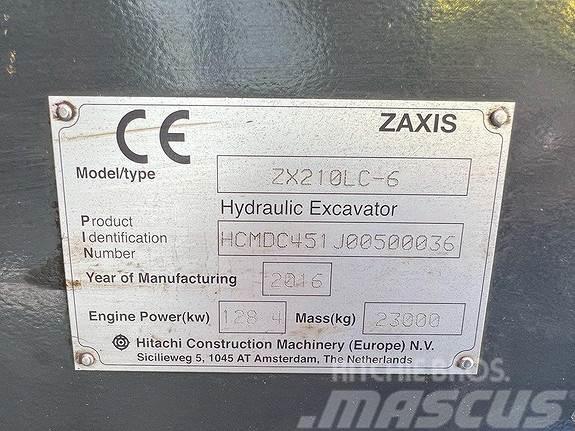 Hitachi ZX 210LC-6 Pásová rýpadla