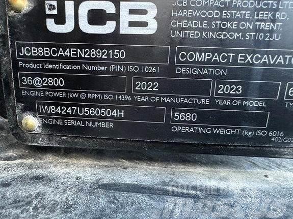 JCB 60C-2 Mini rýpadla < 7t