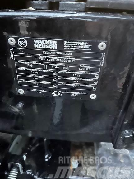 Wacker Neuson 803 Dual power Mini rýpadla < 7t