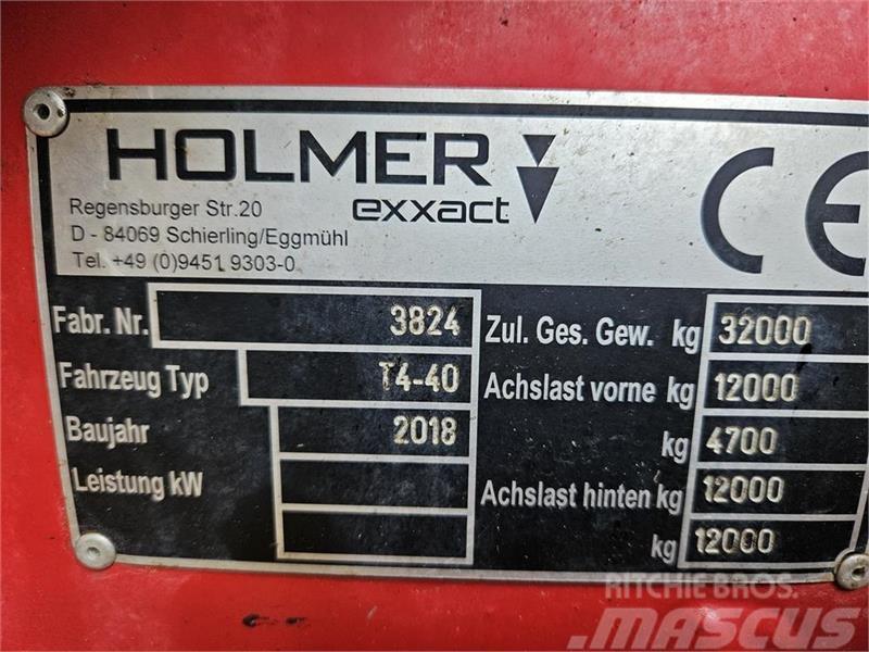 Holmer T4-40 Řepné kombajny