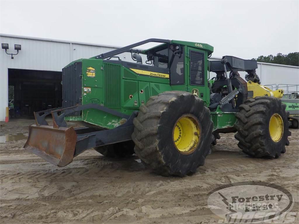 John Deere 648L-II Lesní kolové traktory