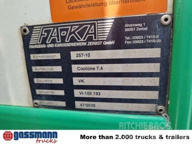 MAN TGM 15.250/340 4X2 BL, Tiefkühlkoffer, Chladírenské nákladní vozy