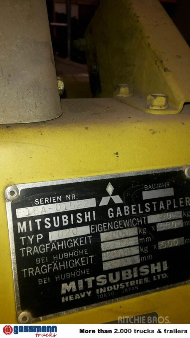 Mitsubishi FD20 Ostatní