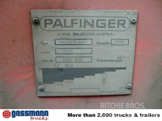 Palfinger PK 14000LAH4 Hochsitz Autojeřáby, hydraulické ruky