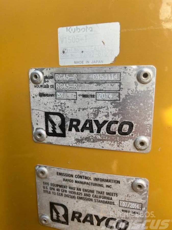Rayco RG45-R Další