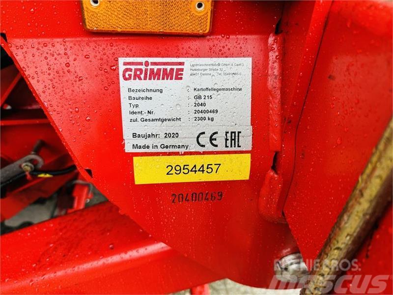 Grimme GB-215 Sázecí stroje