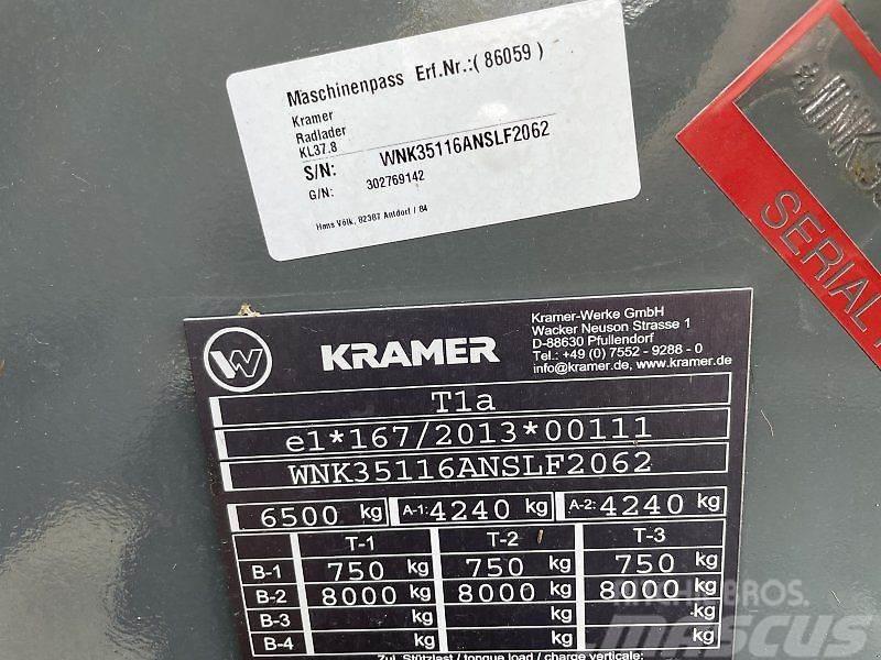 Kramer KL37.8 Smykem řízené nakladače