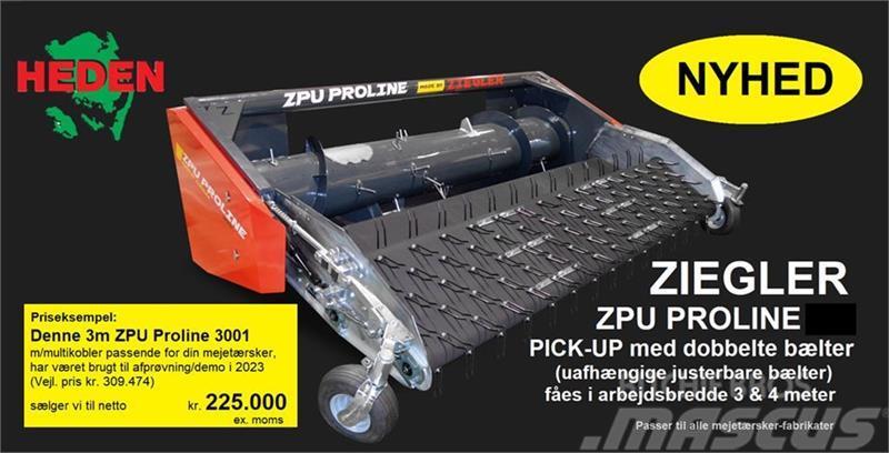 Ziegler ZPU ProLine  Pick-up med dobbeltbælter Pick up/Valník