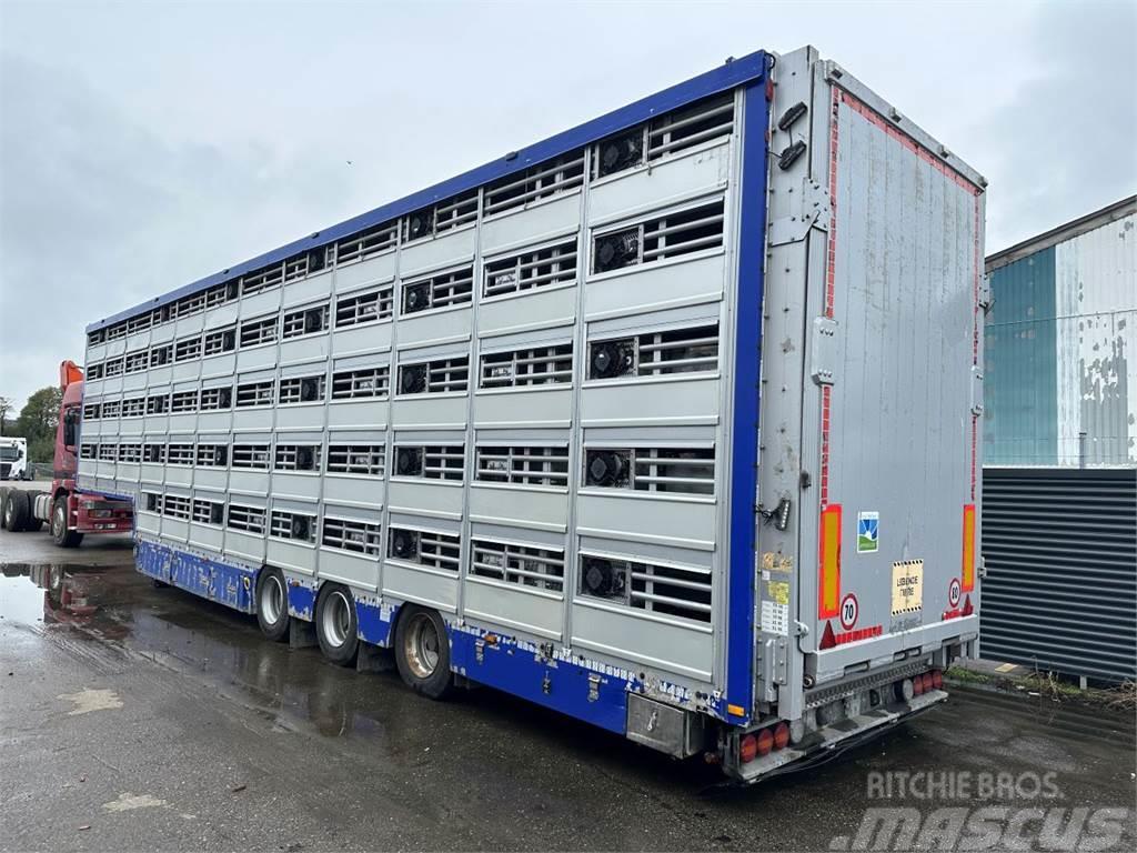 Pezzaioli 5-stock Grise trailer 5-stock Návěsy pro přepravu zvířat