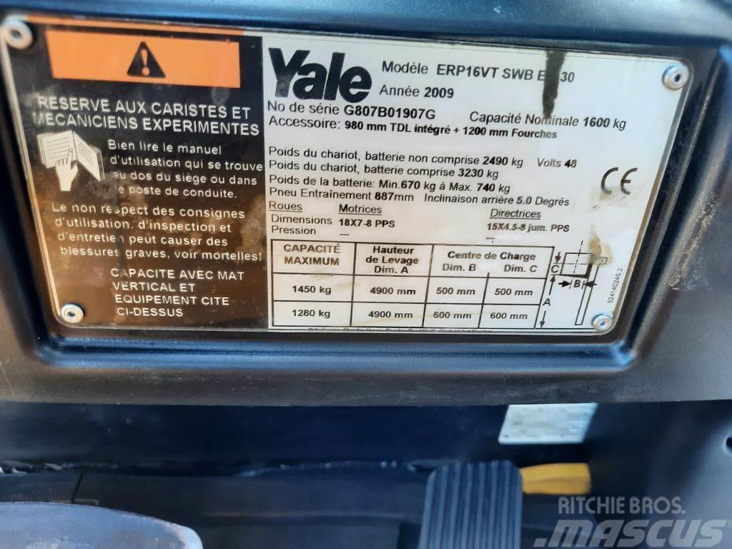 Yale ERP 16 VT Batterie NEU Akumulátorové vozíky