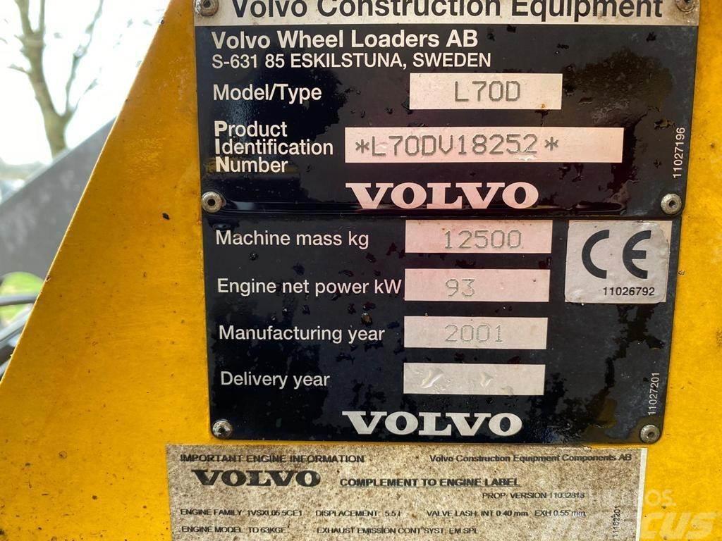 Volvo L70D Kolové nakladače