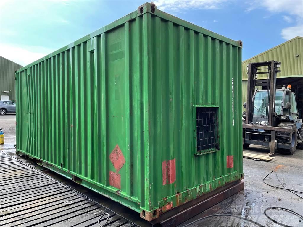  20FT container uden døre, til dyrehold eller lign. Skladové kontejnery