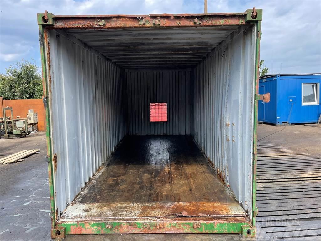  20FT container uden døre, til dyrehold eller lign. Skladové kontejnery