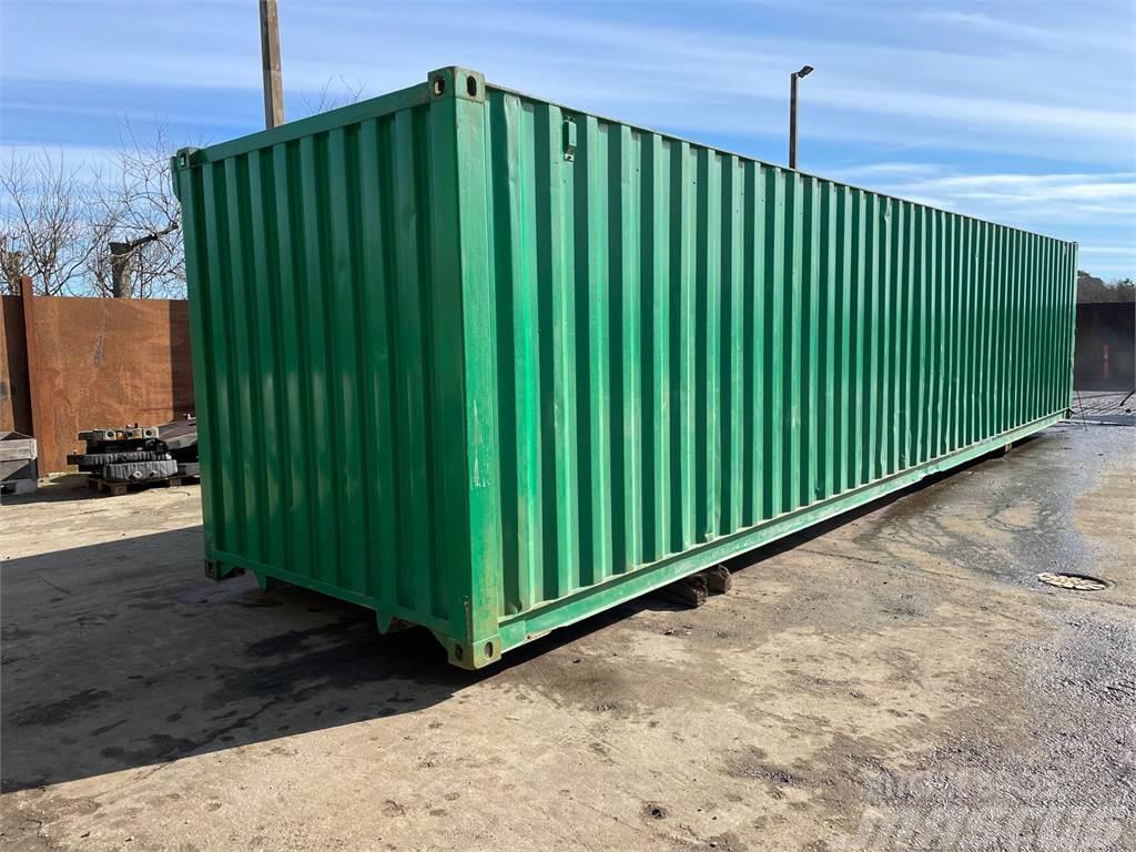  40ft container opdelt i 2 rum. Skladové kontejnery