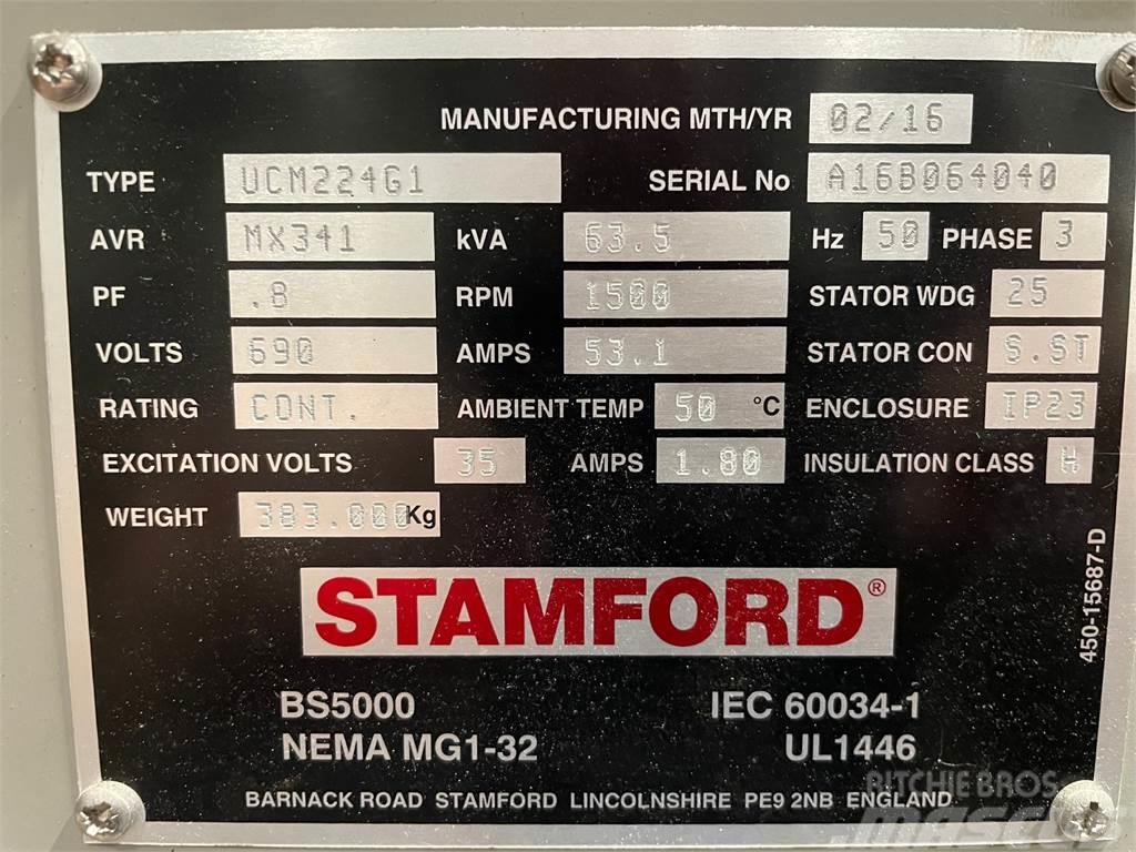  63.5 kva Stamford UCM224G1 generator (løs) Ostatní generátory