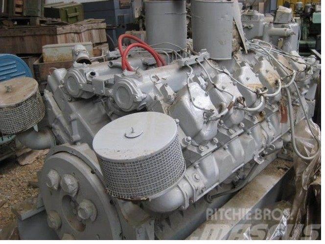Baudouin V12 type DNP12M marinemotor Motory