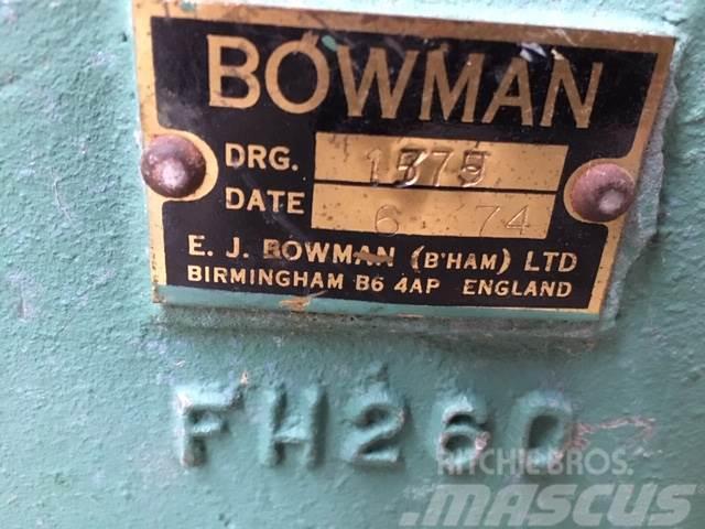 Bowman FH260 Varmeveksler Ostatní