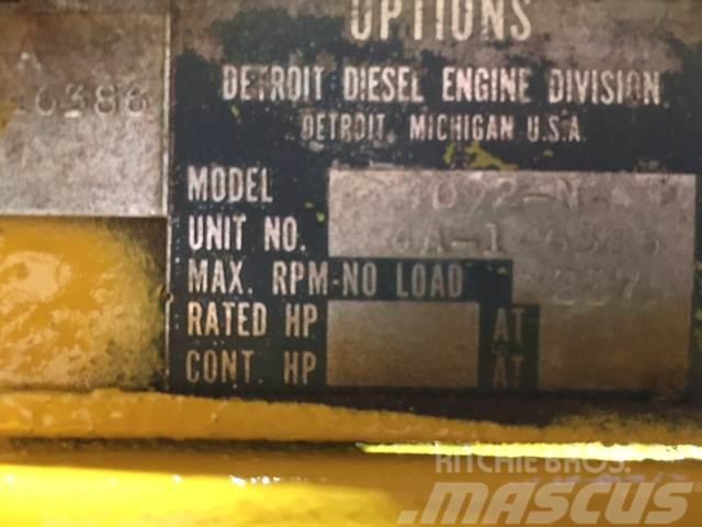 Detroit 4-71 motor - excl. starter Motory