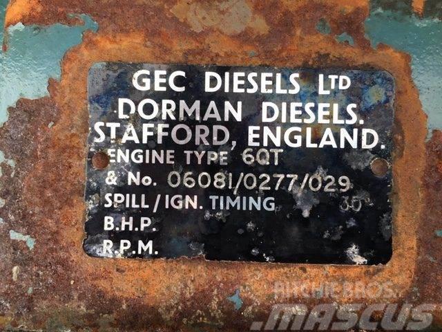 Dorman 6QTM marinediesel motor - kun til reservedele Motory