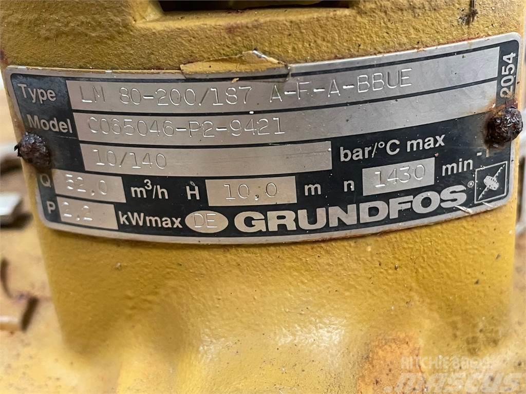 Grundfos type LM 80-200/187 A-F-A BBUE pumpe Vodní čerpadla