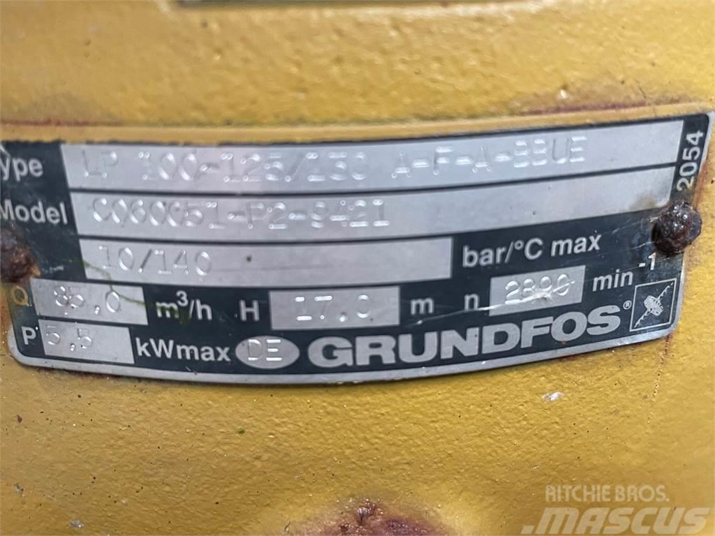 Grundfos type LP 100-125/130 A-F-A-BBUE pumpe Vodní čerpadla