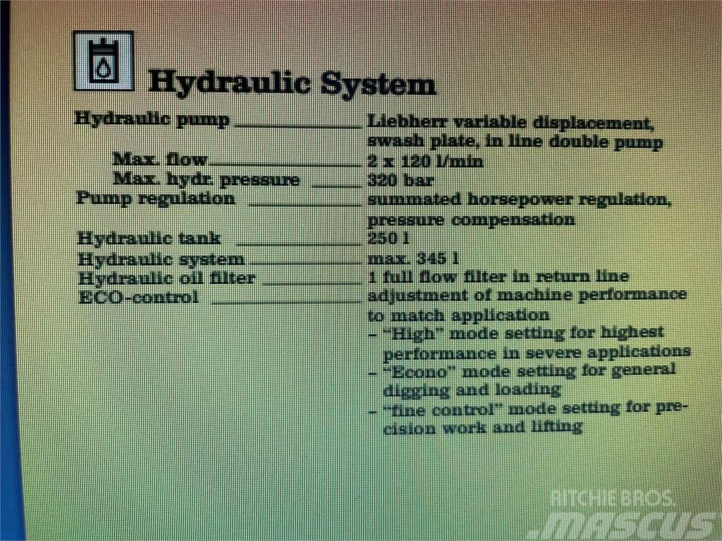  Hydr. pumpe ex. Liebherr R312, Rexroth Hydraulika