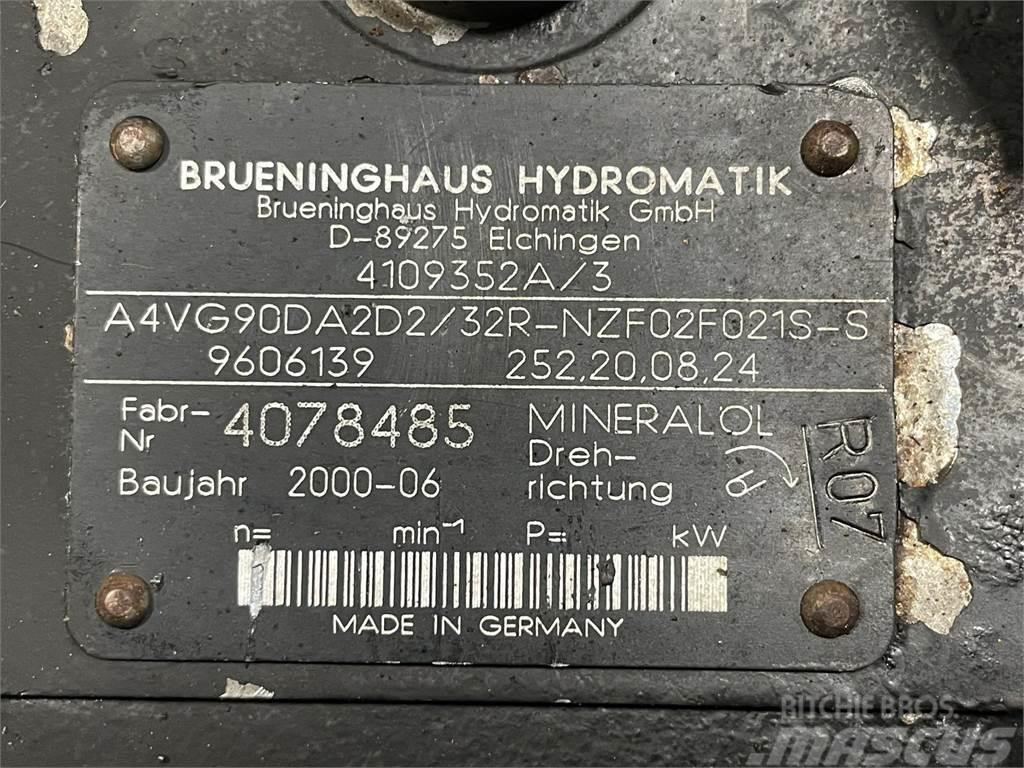  Hydrostat Brueninghaus Hydromatik A4VG90DA2D2/32R- Hydraulika