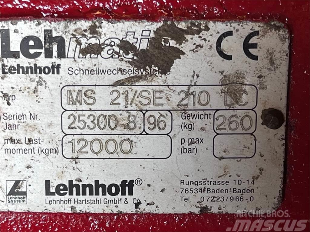 Lehnhoff MS21/SE 210 LC mekanisk hurtigskifte Rychlospojky