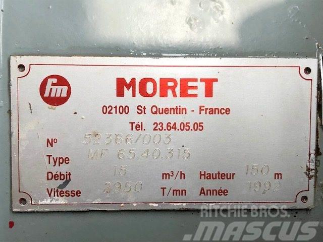 Moret Pumpe Type MF 65.40.315 Vodní čerpadla