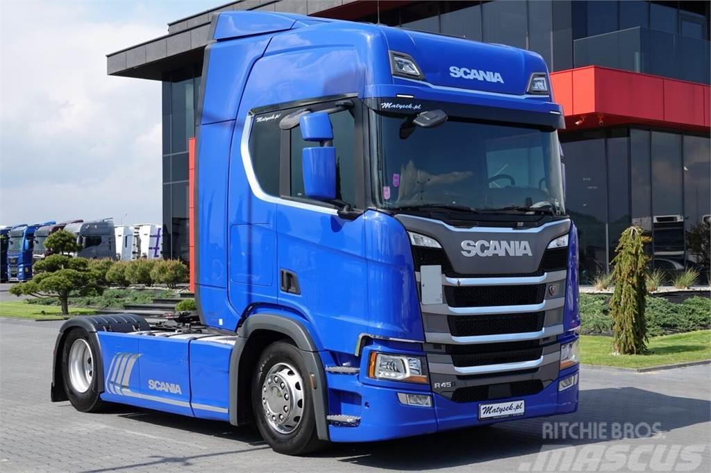 Scania R 450 / RETARDER / LEDY / OPONY 100 % / EURO 6 / 2 Tahače