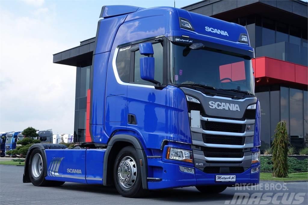 Scania R 450 / RETARDER / LEDY / OPONY 100 % / EURO 6 / 2 Tahače