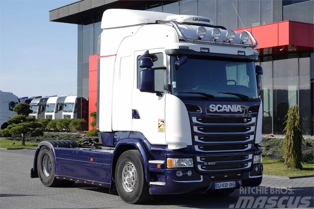 Scania R 450 / RETARDER / I-PARK COOL / EURO 6 / SPROWADZ Tahače