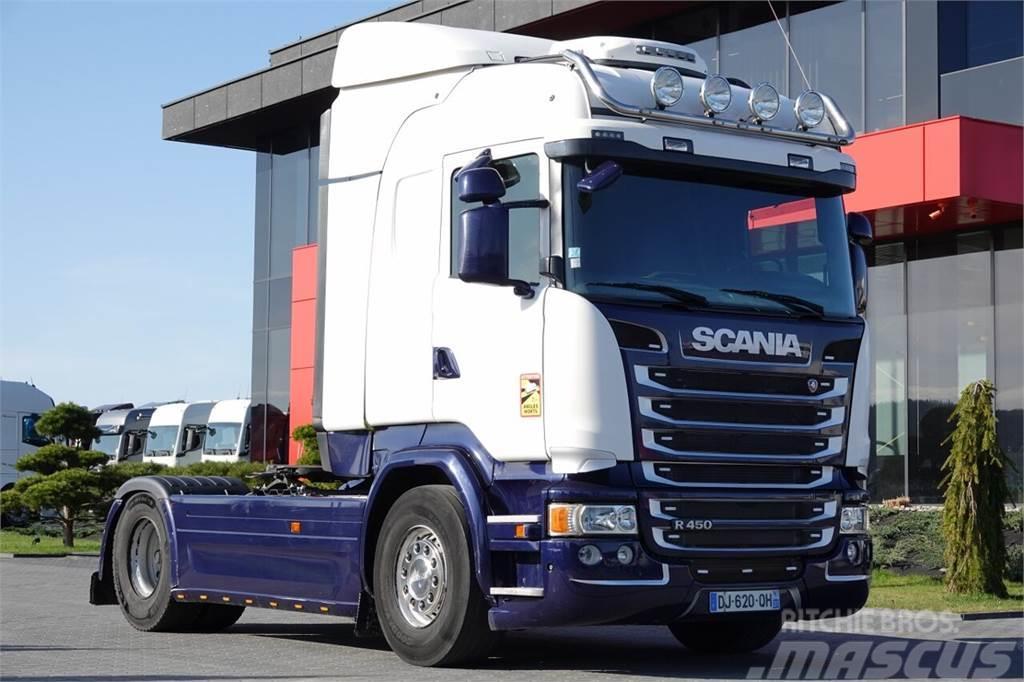 Scania R 450 / RETARDER / I-PARK COOL / EURO 6 / SPROWADZ Tahače