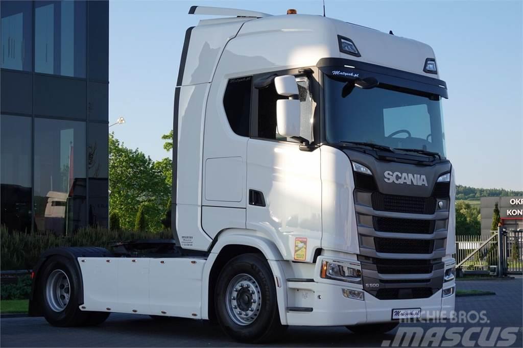 Scania S 500 / RETARDER / KLIMA POSTOJOWA / 2019 ROK Tahače