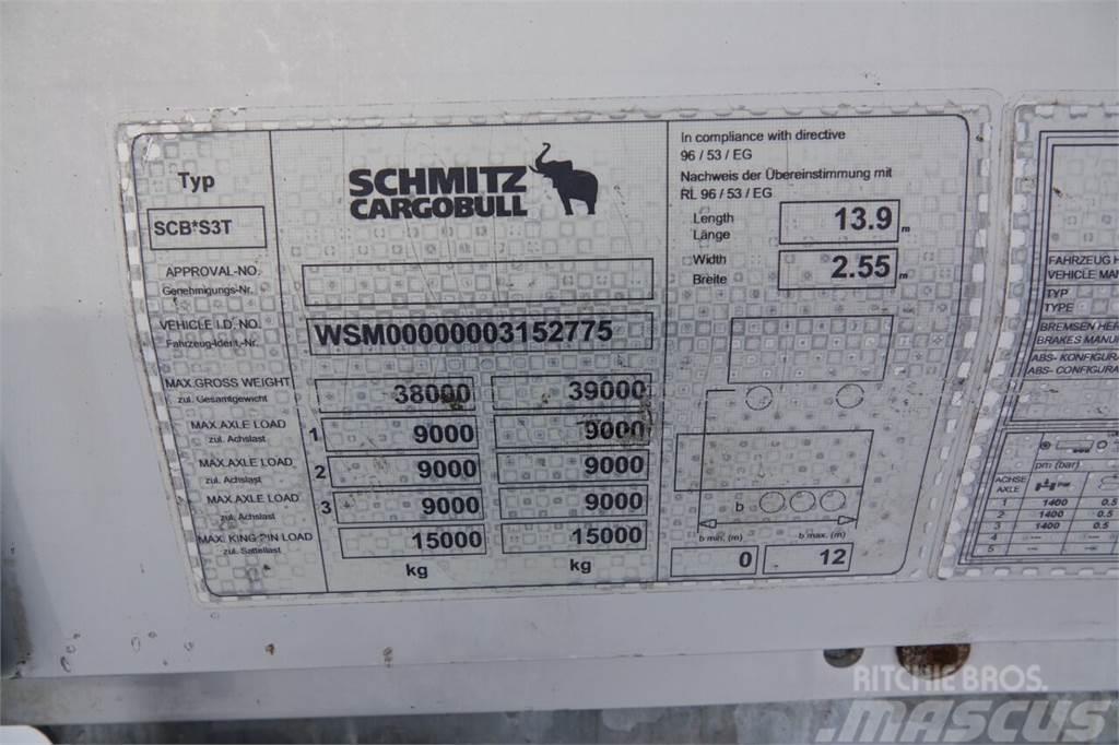 Schmitz Cargobull CURTAINSIDER / STANDARD / 2012 YEAR Plachtové návěsy