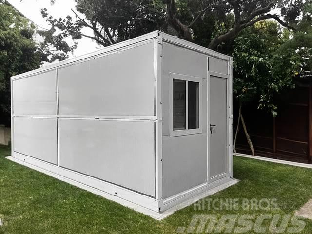  20 ft x 8 ft x 8 ft Foldable Metal Storage Shed wi Skladové kontejnery