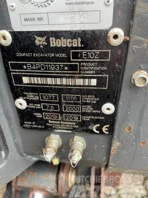 Bobcat E10Z Mini rýpadla < 7t