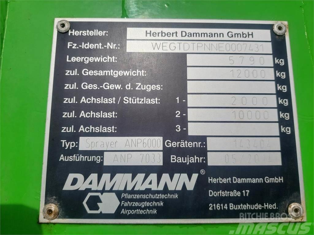 Dammann Profi Class ANP 7033 - 36m Tažené postřikovače