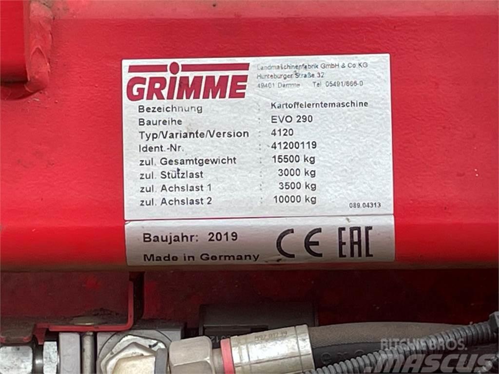 Grimme EVO 290 AirSep Bramborové kombajny / sklízeče