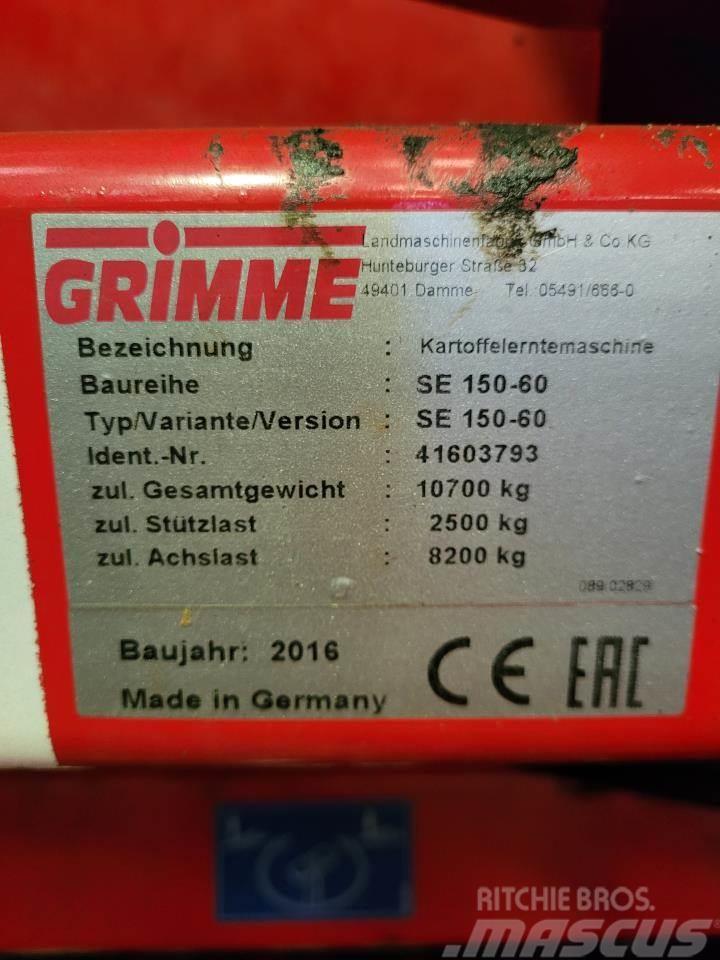 Grimme SE 170-60 XL Bramborové kombajny / sklízeče