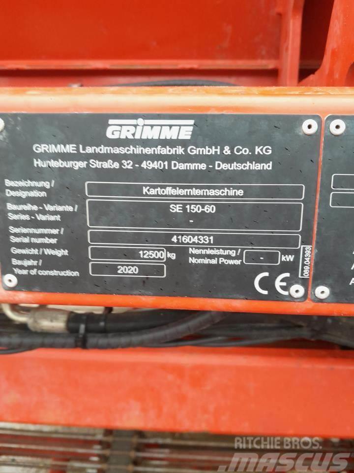 Grimme SE170-60UB-XXL Bramborové kombajny / sklízeče