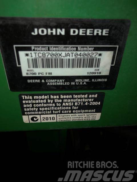 John Deere 8700 Sekačky fervejí