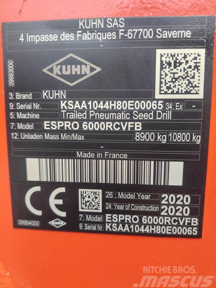 Kuhn Espro 6000 RC Mix Vistaflow Mechanické secí stroje