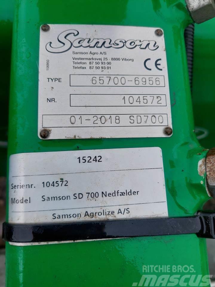 Samson SD 700 Discnedfælder Aplikátory tekutých hnojiv